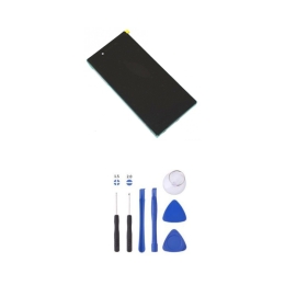Sony Original Ecran LCD & Vitre tactile Or Assemblés Sur Châssis Pour