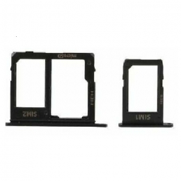 Samsung Tiroir Carte Sim Caddy Sim Tray Support Carte Sim Noir Pour
