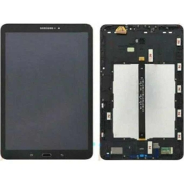 Samsung Original LCD Complet Avec Châssis et Button Home Noir Pour Samsung Galaxy Tab A 2016 (T585/T580)