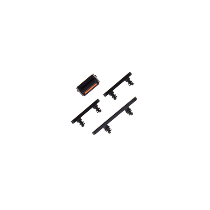 Bouton Volume Power Et Muet Bleu (4pcs) Pour Apple IPhone 14 A2649/A2881/ A2882/A2883/A2884