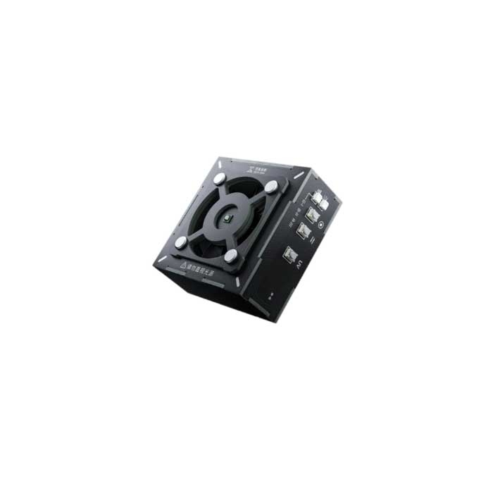 Ventilateur De Maintenance Avec Lampe UV 3W | Charge Type-C, Vent Fort Pour Durcissement Et évacuation Fumée