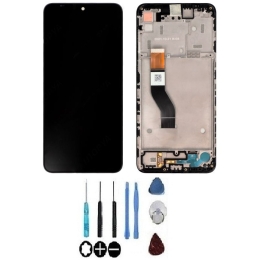 Wiko Originale Ecran LCD & Vitre tactile Noir Assemblés Avec Châssis Pour