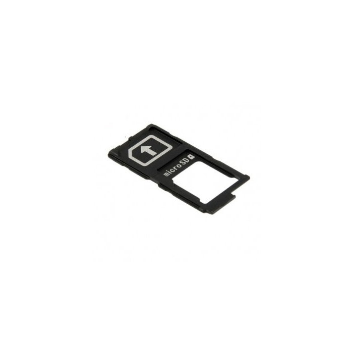 Tiroir Carte SIM Et MicroSD De Rechange Pour Sony Xperia L4 - Pièce Originale, Noir