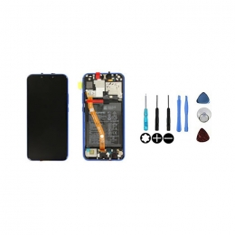 Huawei Original Ecran LCD & Vitre tactile Violet Assemblés Sur Châssis Et Batterie Pour