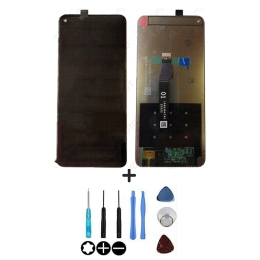 Huawei Ecran LCD & Vitre tactile Noir sans châssis Pour