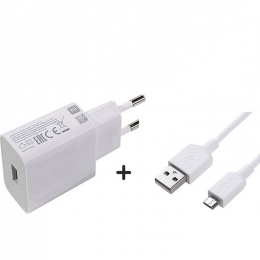 Xiaomi Adaptateur Secteur MDY-09-EW 2A 5V + Câble Micro Usb Blanc Pour