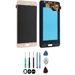 Samsung Original Ecran LCD & Vitre tactile Or Assemblés Sur Châssis Pour