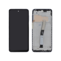 Xiaomi Original Ecran Complet LCD & Vitre tactile Noir Avec Châssis Pour Xiaomi Redmi Note 9 Pro Relife