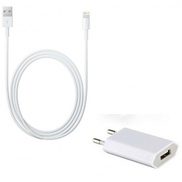 Apple Adaptateur Secteur A1400 MD813ZM/A + Cable MD818ZM/A Pour