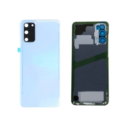 Samsung Cache Batterie Vitre Arrière Bleue Pour