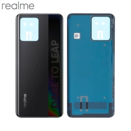 Realme Vitre arrière - Cyber Black, Realme 8 (4G) 3202585