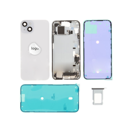 Apple iPhone Original Cache Batterie et Vitre Tactile Grade C avec petites pièces Bleu Pulled Reconditionné pour Apple iPhone 15 Plus