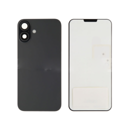 Apple iPhone Original Cache Batterie et Vitre Tactile Noir pour Apple iPhone 16 Plus