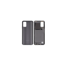 Samsung Cache Batterie Vitre Arrière Premium Noir pour Samsung Galaxy A03s A037