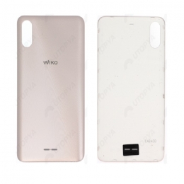 Wiko Original Cache Batterie Vitre Arrière Or Pour