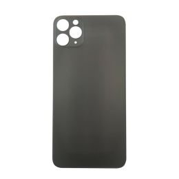 Apple iPhone Vitre Arrière Noir Version Large HOLE Pour