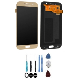 Samsung Original Ecran LCD & Vitre tactile Or Assemblés Sur Châssis Pour