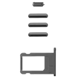 Apple iPhone Kit Bouton Noir Pour Apple iPhone XS MAX (A1921, A2101, A2102, A2103, A2104)