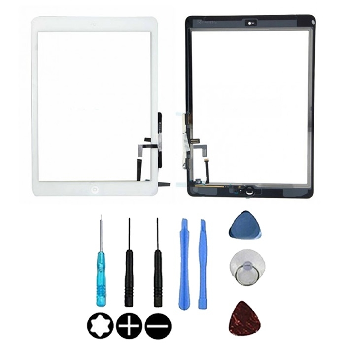 Écran Tactile Complet Pour IPad Air (A1474/A1475) - Qualité Origine, Noir, Neuf