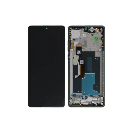 Motorola Original Ecran LCD et Vitre Tactile Avec Chassis Bleu Marshmallow pour Motorola Edge 50 Fusion 5D68C24361 5D68C24364 5D68C24635