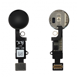 Apple Nappe Bouton Home Noir V6 3D Pour