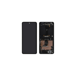 Samsung Original Ecran LCD et Vitre Tactile Noir Absolu pour Samsung Galaxy Z Flip7 (F766B) GH82-37581C