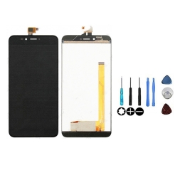 Wiko Ecran LCD & Vitre tactile Noir sans châssis Pour