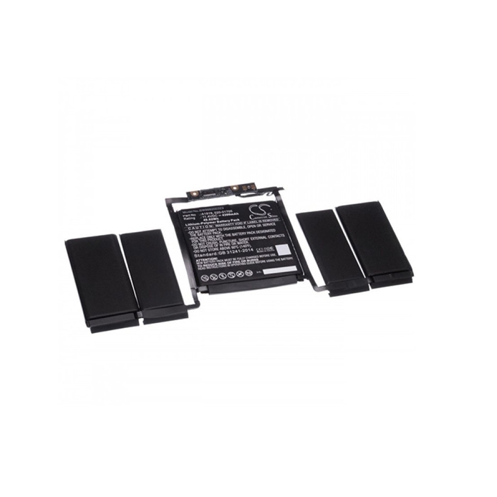 Batterie Portable MacBook Pro 13" A1706 (fin 2016 Mi-2017) - 49.2Wh, 11.41V, Compatible A1819, 020-01705