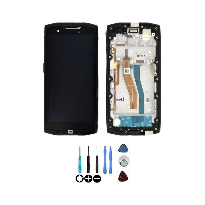 Écran LCD + Vitre Tactile Pour Crosscall Core M5 - 4.95" IPS, Kit Réparation Inclus - Compatible Références 5D782AF39 / 2101090210978