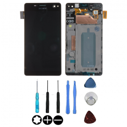 Sony Ecran LCD & Vitre Tactile Noir Sans Châssis Pour