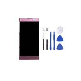 Sony Original Ecran LCD & Vitre tactile Rose Assemblés Sur Châssis Pour