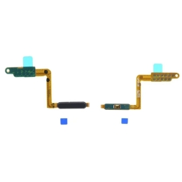 Nappe Bouton Power On/Off Lecteur Empreintes Noir Pour