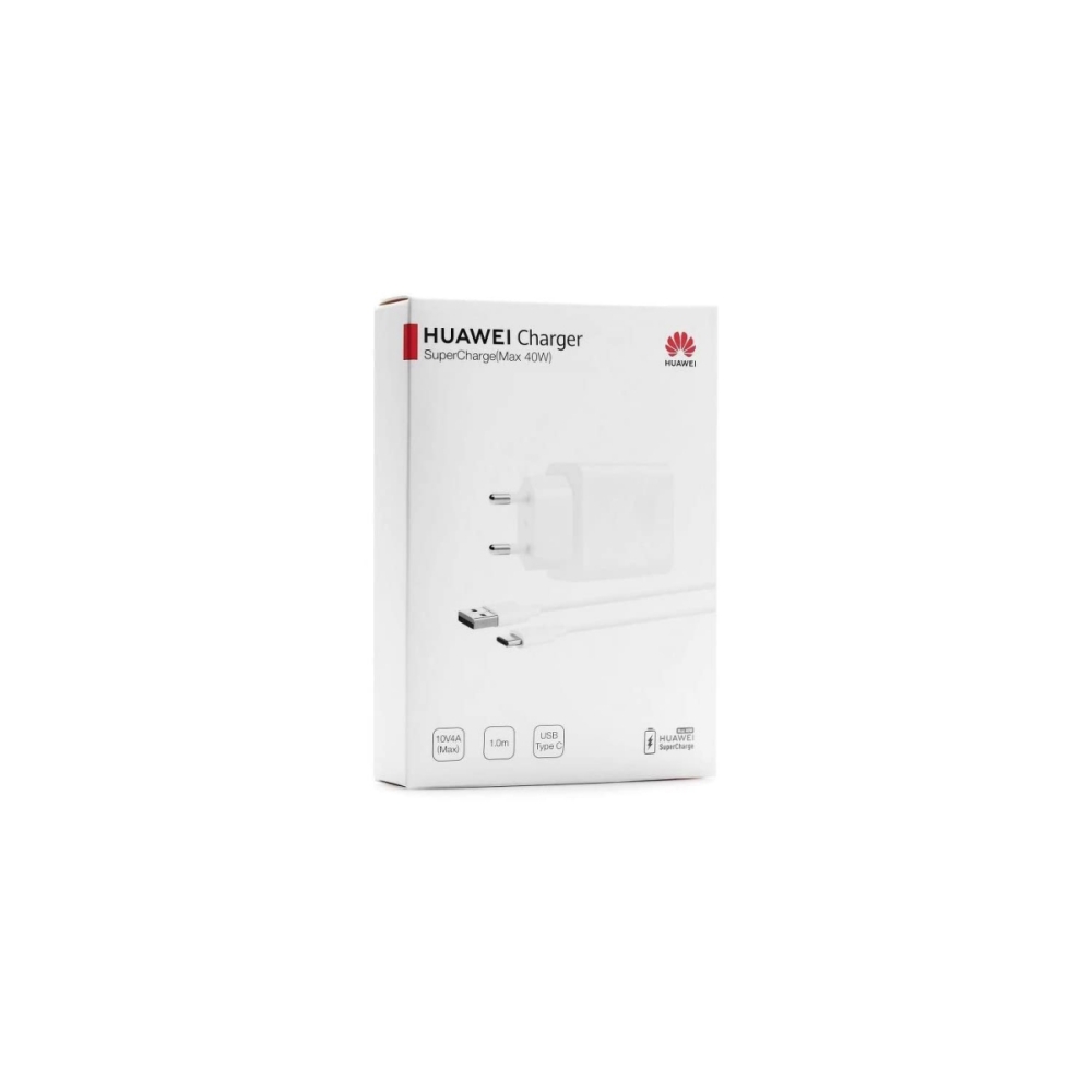 Chargeur Huawei HW-100400E CP84+Cable Type C USB-C Pour Huawei P30 Pro  VOG-L29