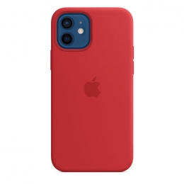 Apple iPhone Etui Coque Silicone MagSafe Rouge Pour