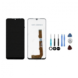 Alcatel Ecran LCD & Vitre Tactile Noir Sans Châssis Pour