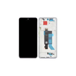 Xiaomi Original Ecran LCD et Vitre Tactile Pulled avec Châssis (PIEC) Lavander pour Xiaomi Redmi Note 14 Pro 5G
