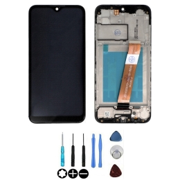 Samsung Originale Ecran LCD & Vitre tactile Noir Assemblés Sur Châssis Pour