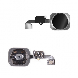 Apple iPhone Bouton Home Noir Avec Nappe Pour