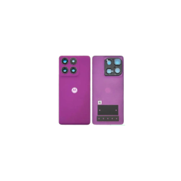 Motorola Original Cache Batterie Vitre Arrière PANTONE Sparkling Grape pour Motorola Edge 60 Pro 5D68C30060