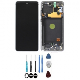 Samsung Original Ecran LCD & Vitre tactile Noir Assemblés Sur Châssis Pour