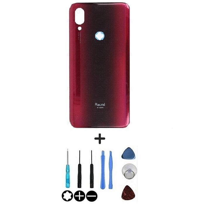 Cache Batterie Vitre Arrière Premium Orange Solaire Pour Xiaomi Redmi 9C NFC