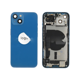 Apple iPhone Original Cache Batterie et Vitre Tactile Grade B avec petites pièces Bleu Pulled Reconditionné pour Apple iPhone 13