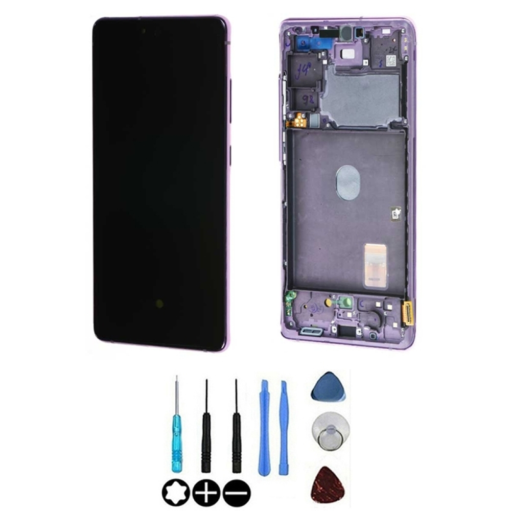 Ecran Display LCD Complet Violet Pour Samsung Galaxy S20 FE 5G (G781B)